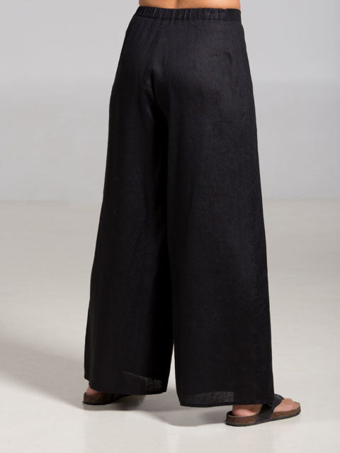 Solid Color Loose Wide Leg Pants
