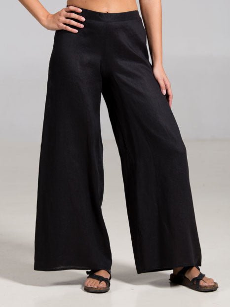Solid Color Loose Wide Leg Pants